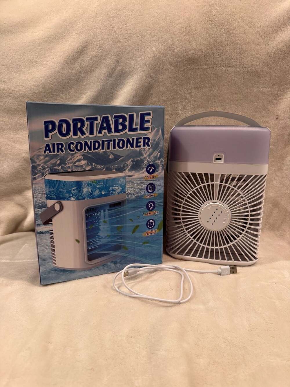 Portable Air Conditioner Personal Evaporative Air Cooler Fan